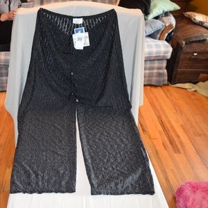 Jordan Taylor see through Black w/ Silver Pants XL
